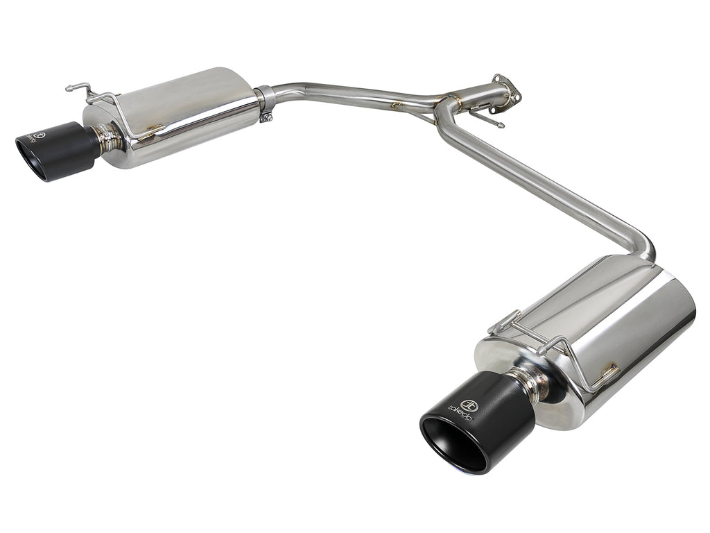 aFe Takeda 2.25-1.75in 304 SS Axle-Back Exhaust w/ Black Tips 13-17 Honda Accord Sport Sedan I4-2.4L aFe AFE49-36604-B
