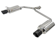 Load image into Gallery viewer, aFe Takeda 2.25-1.75in 304 SS Axle-Back Exhaust w/ Black Tips 13-17 Honda Accord Sport Sedan I4-2.4L aFe AFE49-36604-B