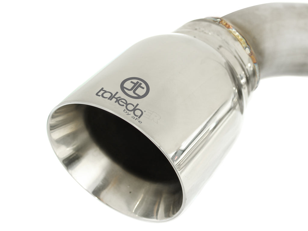 aFe Takeda 2.5inch SS Exhaust Cat-Back 09-13 Nissan 370Z V6 3.7L Polished Tips aFe AFE49-36107