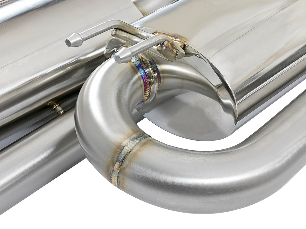 aFe Takeda 3in 304 SS Cat-Back Exhaust System w/Polished Tips 2017+ Honda Civic Si (4dr) I4 1.5L (t) aFe AFE49-36621-P