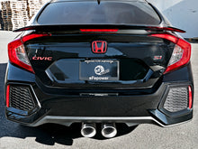 Load image into Gallery viewer, aFe Takeda 3in 304 SS Cat-Back Exhaust System w/Polished Tips 2017+ Honda Civic Si (4dr) I4 1.5L (t) aFe AFE49-36621-P