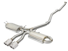 Load image into Gallery viewer, aFe Takeda 3in 304 SS Cat-Back Exhaust System w/Polished Tips 2017+ Honda Civic Si (4dr) I4 1.5L (t) aFe AFE49-36621-P