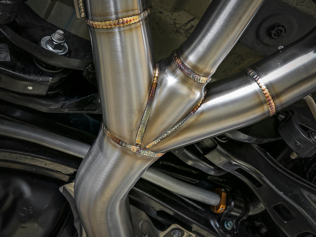 aFe Takeda 3in 304 SS Cat-Back Exhaust w/ Tri-Black Tips 17-18 Honda Civic Type R L4 2.0L (t) aFe AFE49-36623-B