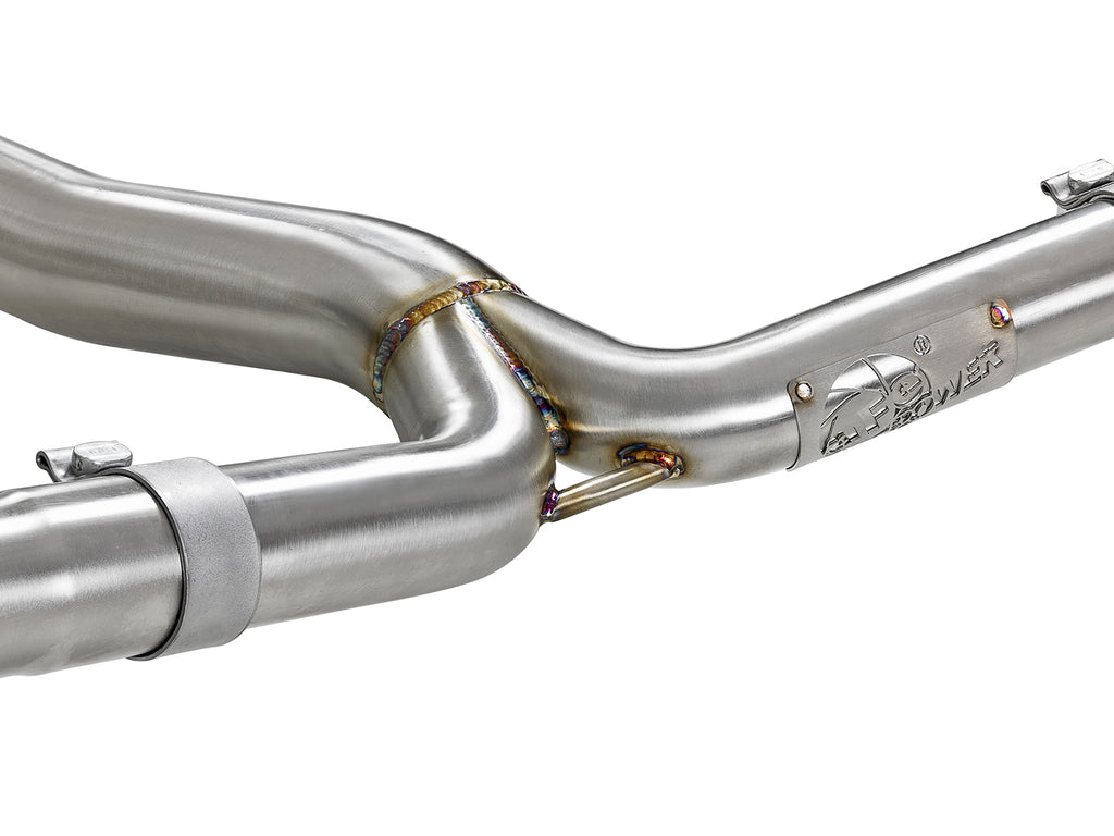 aFe Takeda 3in SS Exhaust Cat-Back 15-16 Subaru WRX/STI 2.0L/2.5L Polished Tips aFe AFE49-36801-P