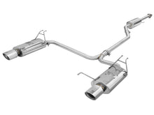 Load image into Gallery viewer, aFe Takeda Exhaust 2.25in to 2in Dia 304SS Cat-Back w/Polished Tips 08-12 Honda Accord Coupe V6 3.5L aFe AFE49-36612