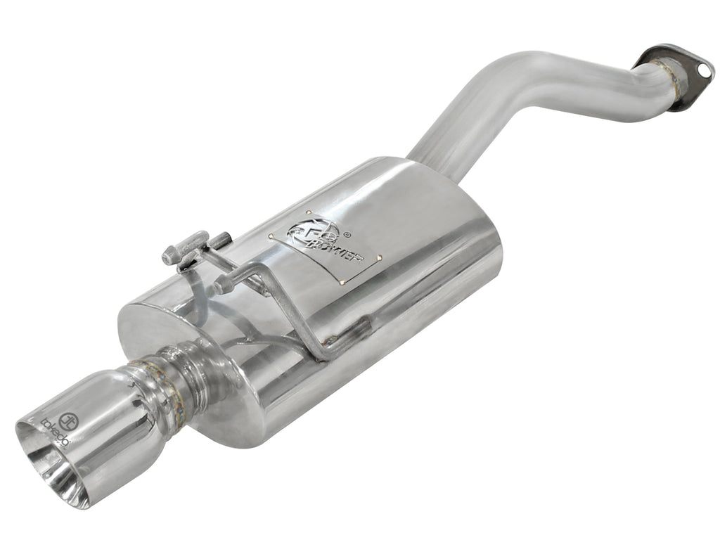 aFe Takeda Exhaust 2.5in Dia 304SS Axle-Back w/Polished Tip 06-11 Honda Civic EX Sedan L4 1.8L aFe AFE49-36610