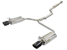 Load image into Gallery viewer, aFe Takeda Exhaust 304SS Dual Cat-Back w/ Black Tips 13-17 Honda Accord LX/EX/EX-L Sedan L4 2.4L aFe AFE49-36605-B