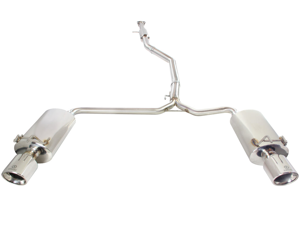 aFe Takeda Exhaust 304SS Dual Cat-Back w/ Polished Tips 13-17 Honda Accord LX/EX/EX-L Sedan L4 2.4L aFe AFE49-36605