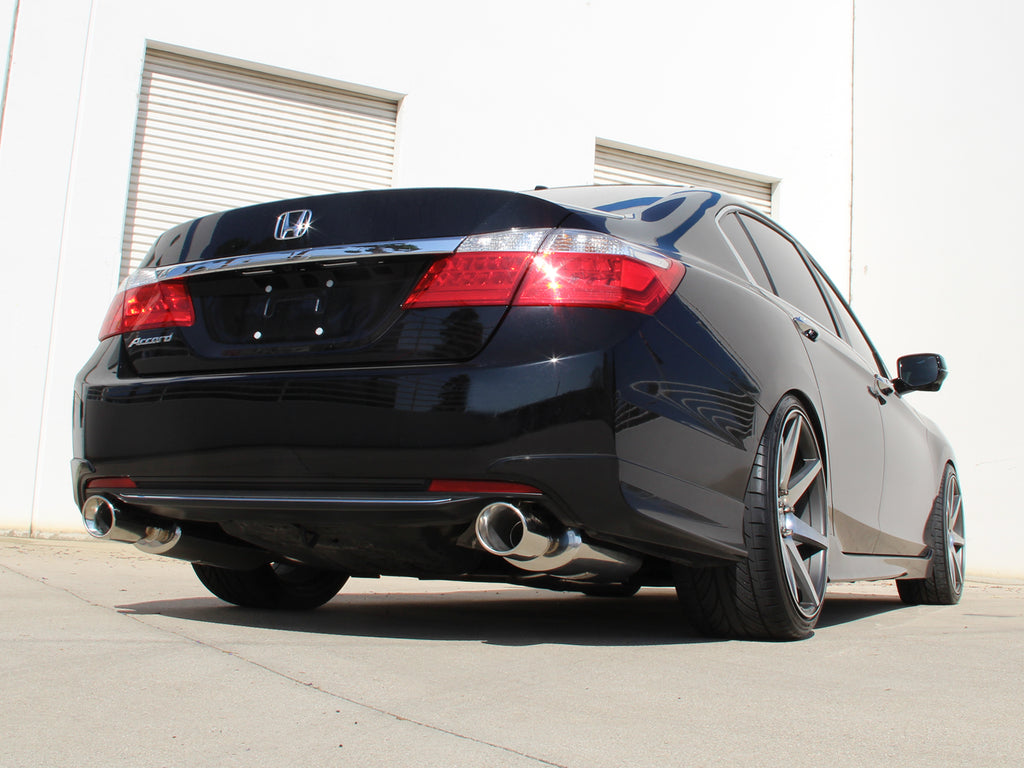 aFe Takeda Exhaust 304SS Dual Cat-Back w/ Polished Tips 13-17 Honda Accord LX/EX/EX-L Sedan L4 2.4L aFe AFE49-36605