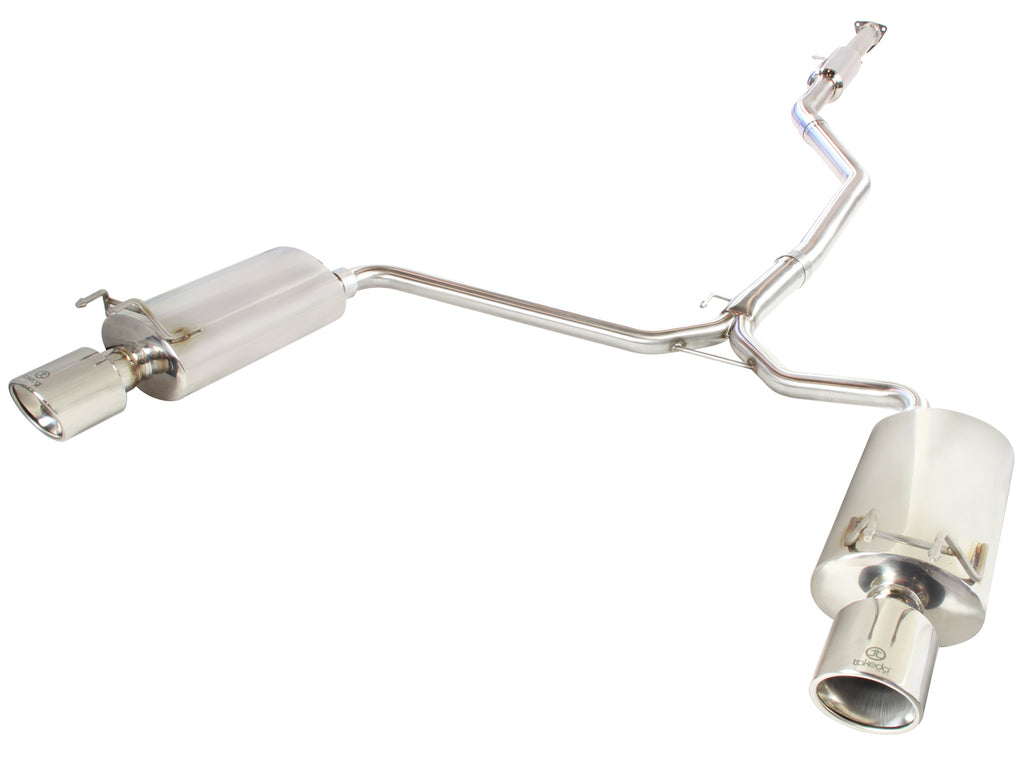 aFe Takeda Exhaust 304SS Dual Cat-Back w/ Polished Tips 13-17 Honda Accord LX/EX/EX-L Sedan L4 2.4L aFe AFE49-36605