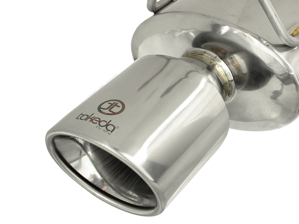 aFe Takeda Exhaust Cat-Back 13-14 Honda Accord Coupe EX-L V6 3.5L 304SS aFe AFE49-36609