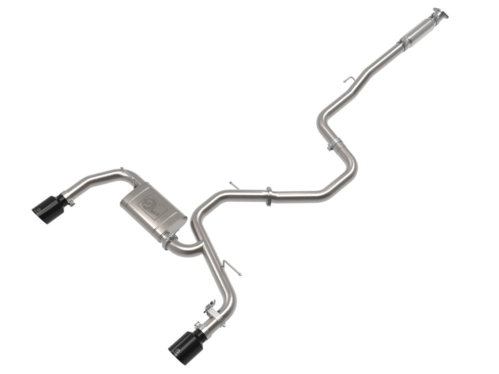 aFe Takeda Hyundai Elantra N 22-23 L4-2.0L (t) 3in 304 SS Cat-Back Exhaust w/ Black Tips aFe AFE49-37028-B