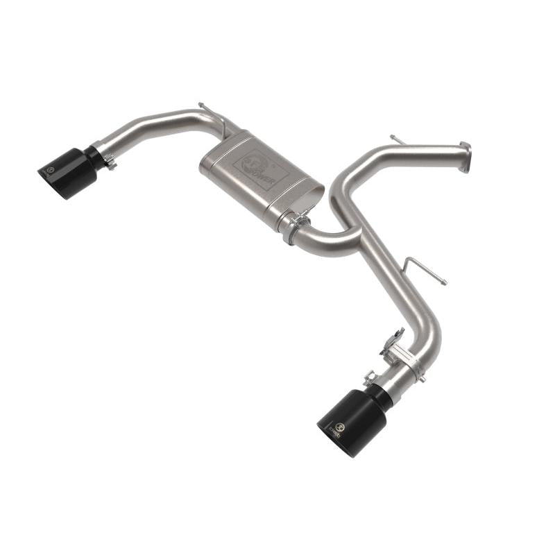 aFe aFe Takeda Hyundai Elantra N 22-23 L4-2.0L (t) 3in SS Axle-Back Exhaust System w/ Black Tips