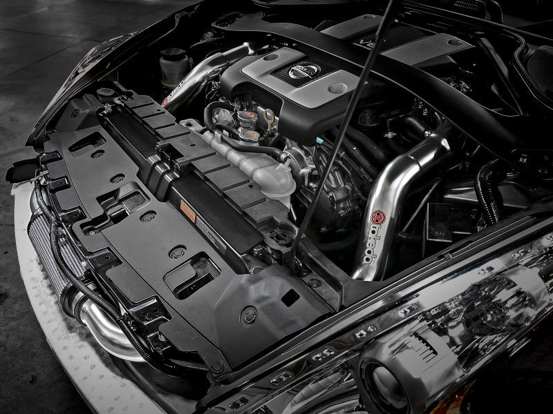 aFe Takeda Intake Stage-2 Polished Pro DRY S 09-17 Nissan 370Z V6 3.7L - Black Ops Auto Works