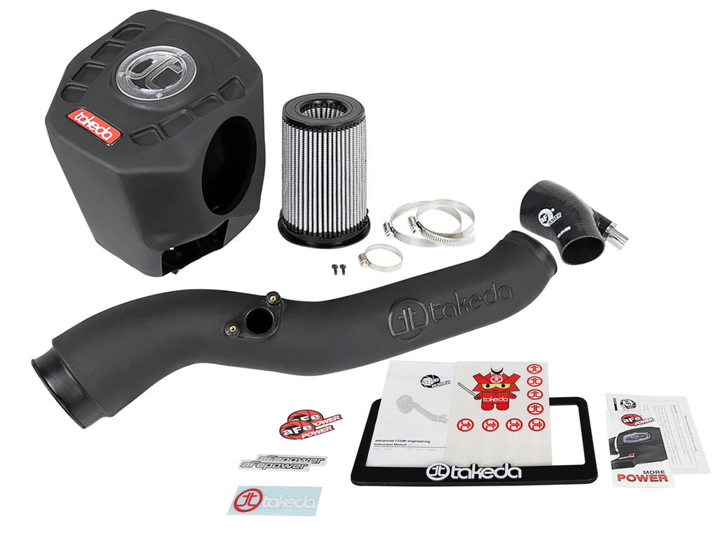 aFe Takeda Momentum GT Pro Dry S Cold Air Intake System 16-17 Lexus IS 200t aFe AFETM-2019B-D