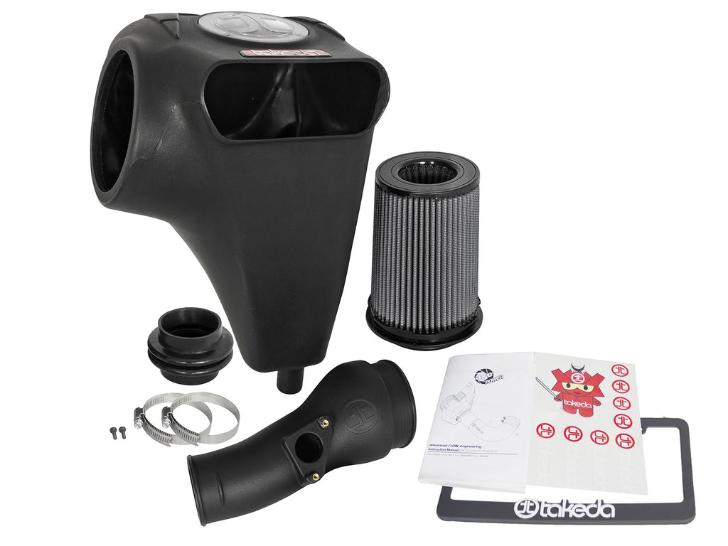aFe Takeda Momentum GT Pro DRY S Cold Air Intake System 17-18 Honda Civic Si I4 1.5L (t) aFe AFETM-1026B-D