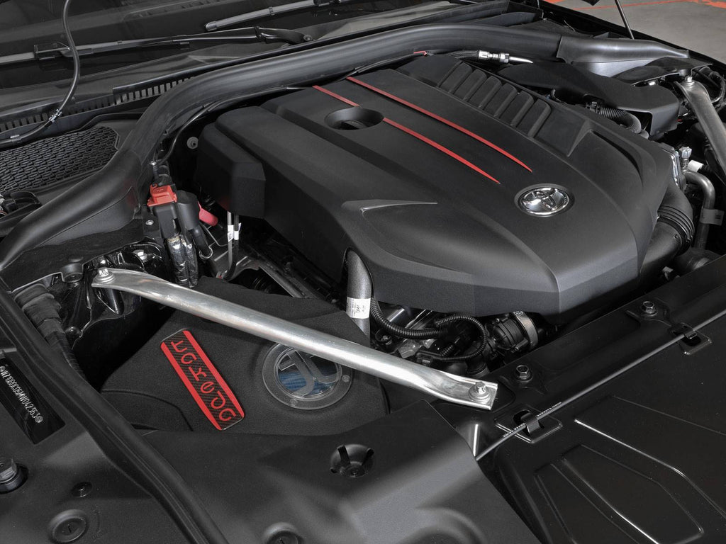 aFe Takeda Momentum Pro 5R Cold Air Intake System 20-21 Toyota Supra L6-3.0L (T) B58 aFe AFE56-70050R