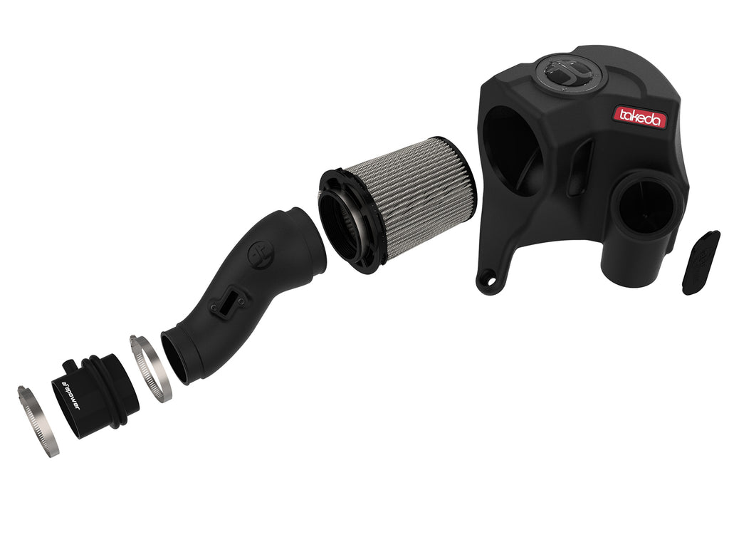 aFe Takeda Momentum Pro Dry S Cold Air Intake System 17-19 Honda Ridgeline V6-3.5L aFe AFE56-70013D