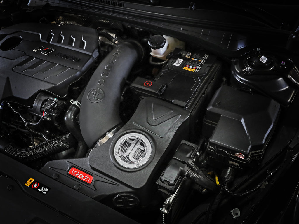 aFe Takeda Momentum Pro Dry S Cold Air Intake System 2022 Hyundai Elantra N aFe AFE56-70057D