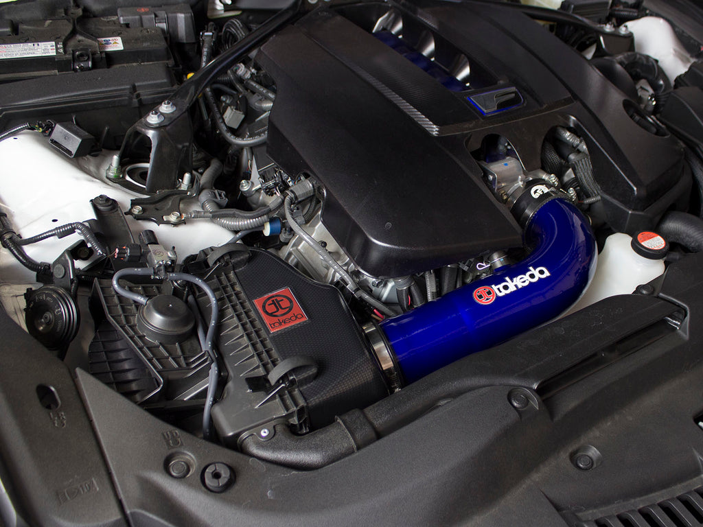 aFe Takeda Stage-2 Pro 5R Cold Air Intake System 15-17 Lexus RC F 5.0L V8 aFe AFETR-2017L-R
