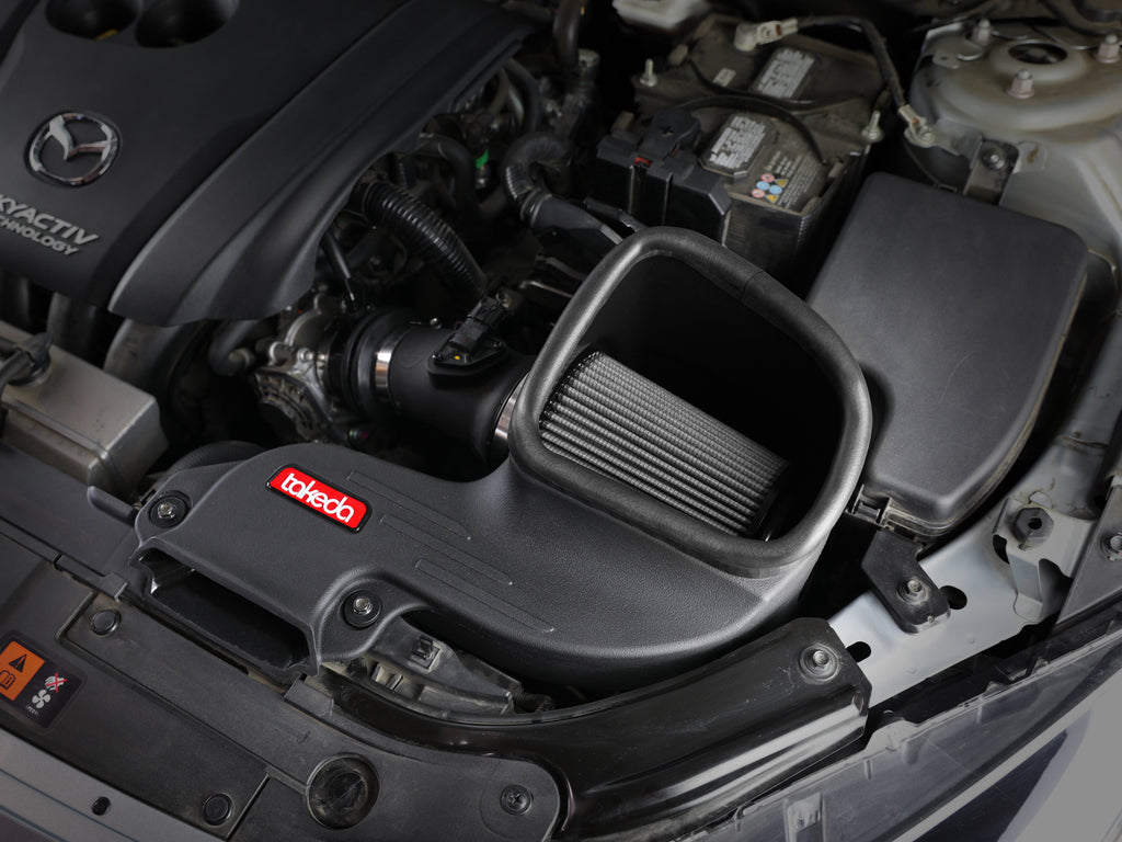 aFe Takeda Stage-2 Pro Dry S Cold Air Intake System 14-18 Mazda 3 L4-2.0L (Black) aFe AFE56-10020D