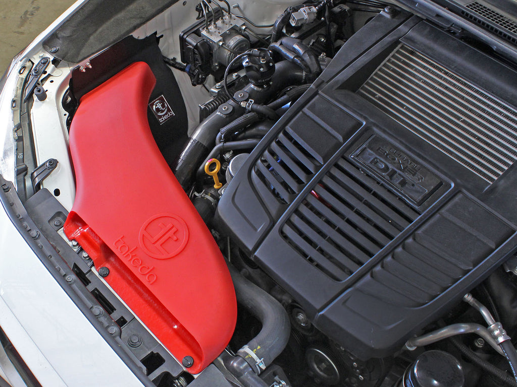 aFe Takeda Stage-2 PRO DRY S Cold Air Intake System 15-18 Subaru WRX H4 2.0L (t) aFe AFETA-4305B-1D