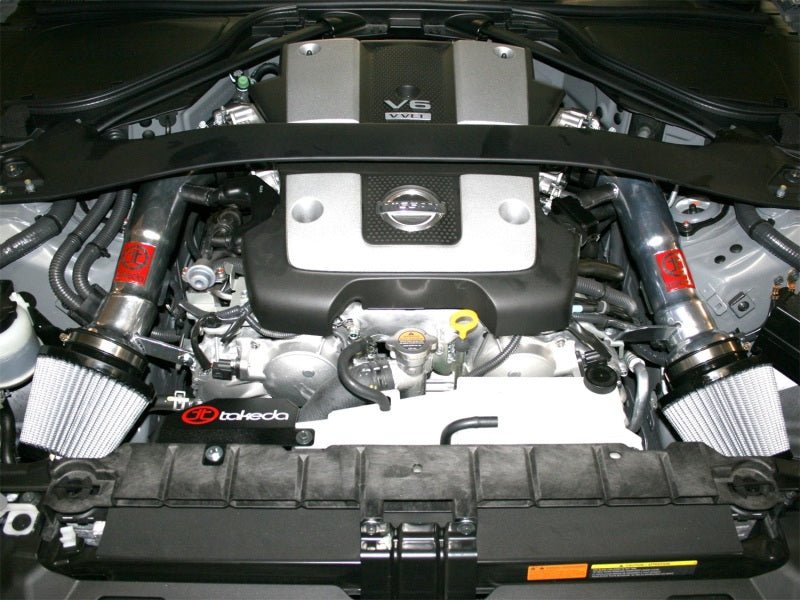 aFe Takeda Stage-2 Pro DRY S Cold Air Intake System Nissan 370Z 09-17 V6-3.7L - Black Ops Auto Works