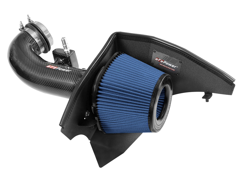 aFe Track Series Carbon Fiber Pro 5R AIS - 16-19 Chevrolet Camaro SS V8-6.2L aFe AFE57-10005R