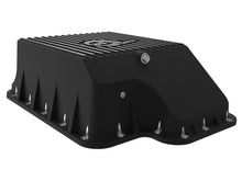 Load image into Gallery viewer, afe Transmission Pan (Black); Ford Diesel Trucks 03-10 V8-6.0/6.4L (td) aFe AFE46-70122-1