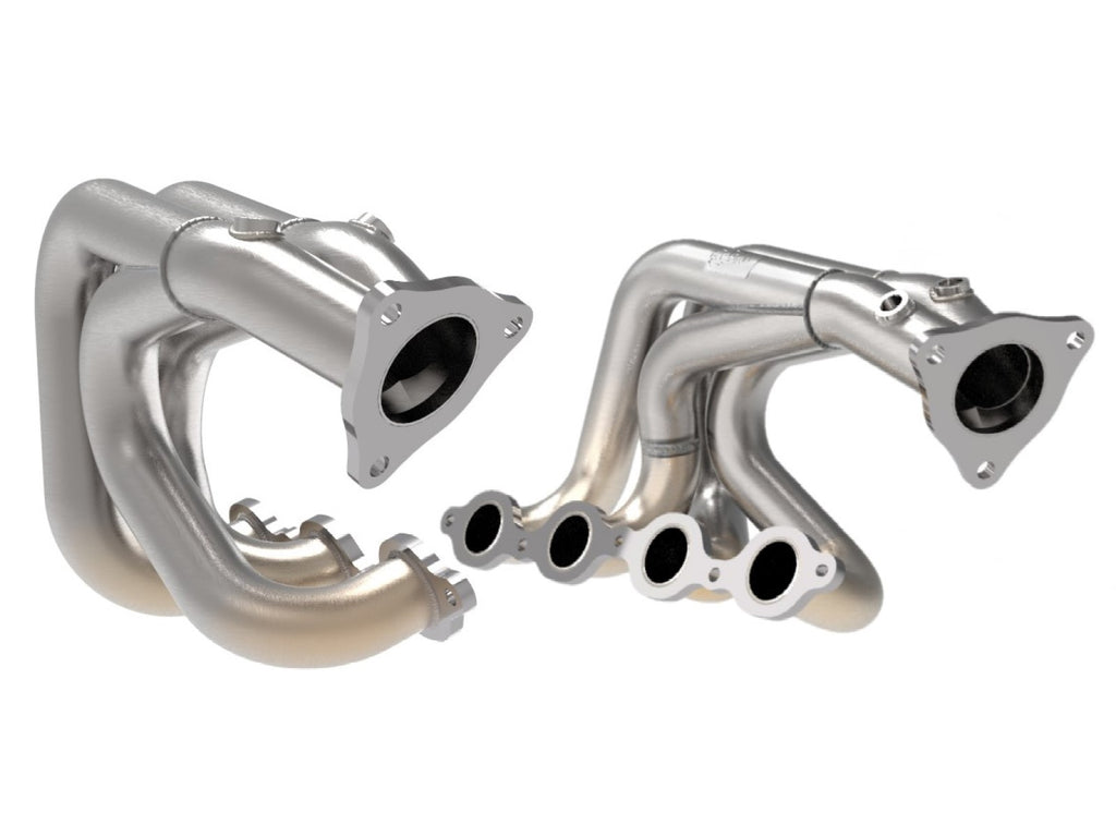 aFe Twisted 304SS Header 2020 Chevy Corvette (C8) 6.2L V8 aFe AFE48-34148