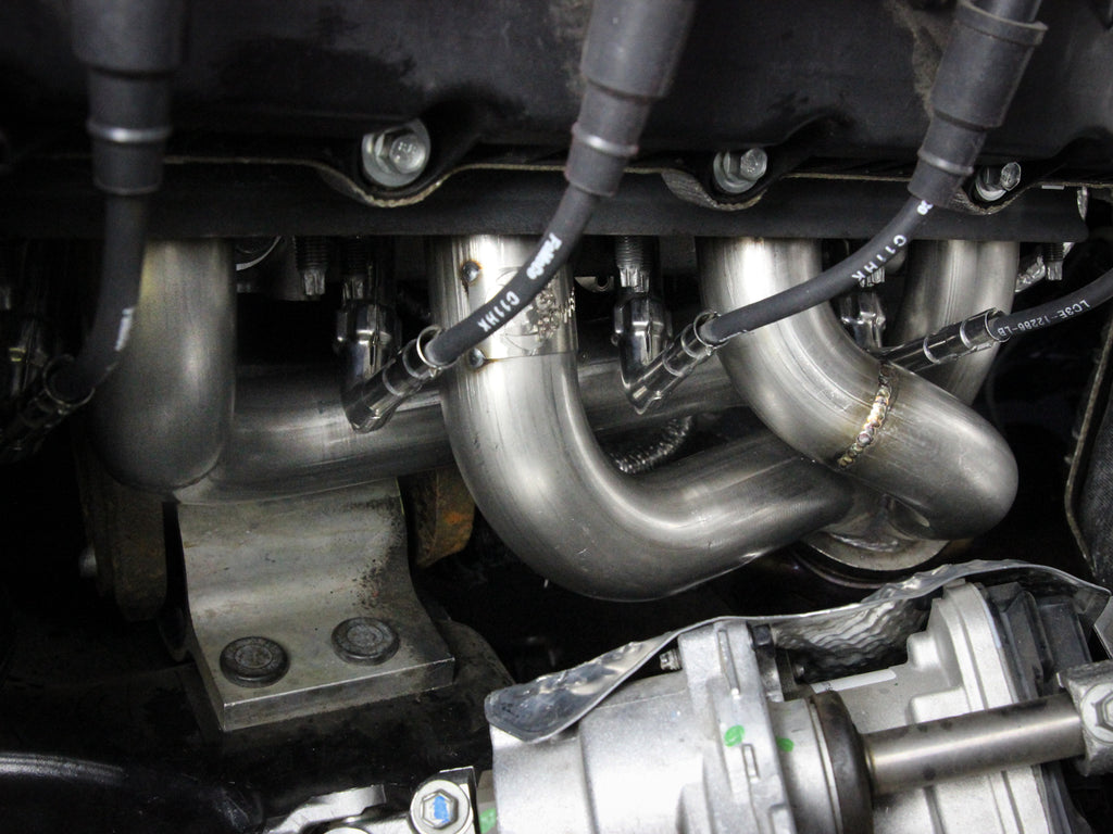 aFe Twisted Steel 1-7/8in 304 SS Headers 20-21 Ford F-250/F-350 V8-7.3L aFe AFE48-33029