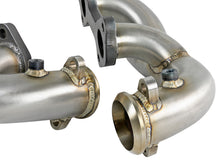 Load image into Gallery viewer, aFe Twisted Steel 1.75-2in 304 SS Headers 03-07 Ford Diesel Trucks V8-6.0L (td) aFe AFE48-33022