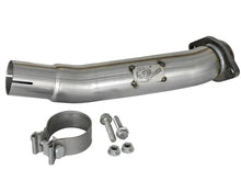 Load image into Gallery viewer, aFe Twisted Steel 2in Stainless Steel Loop Delete Down-Pipe 2018+ Jeep Wrangler (JL) V6 3.6L aFe AFE48-48024