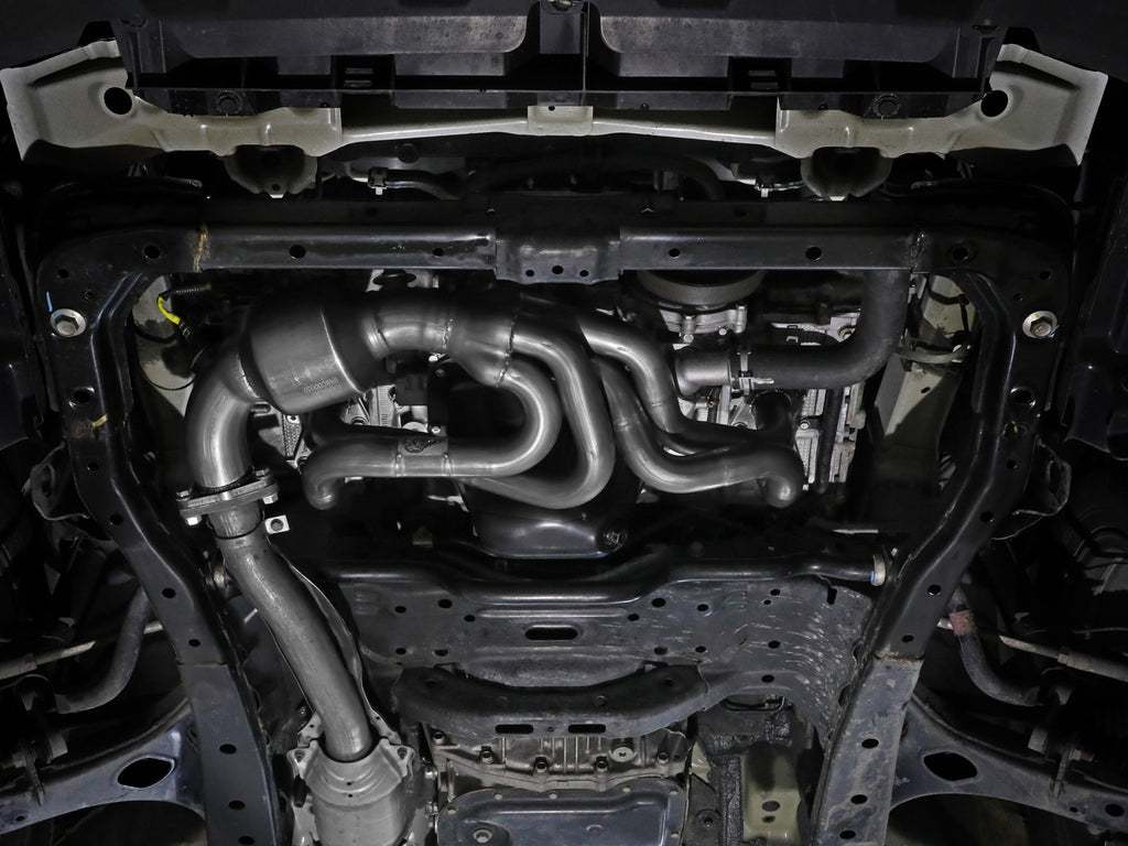 aFe Twisted Steel 304 Stainless Steel Header w/ Cat 13-19 Subaru Outback H4-2.4L aFe AFE48-36804-HC
