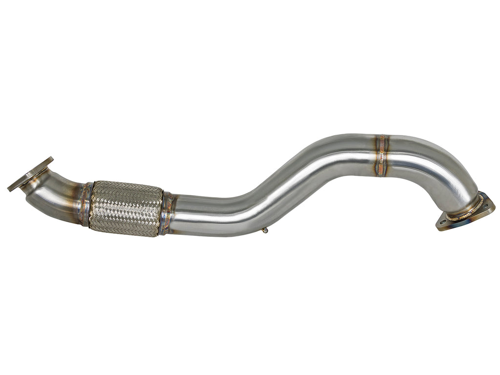 aFe Twisted Steel 3in Rear Down-Pipe/Mid Pipe 2017+ Honda Civic Type R I4 2.0L (t) aFe AFE49-36617