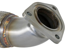 Load image into Gallery viewer, aFe Twisted Steel 3in Rear Down-Pipe/Mid Pipe 2017+ Honda Civic Type R I4 2.0L (t) aFe AFE49-36617