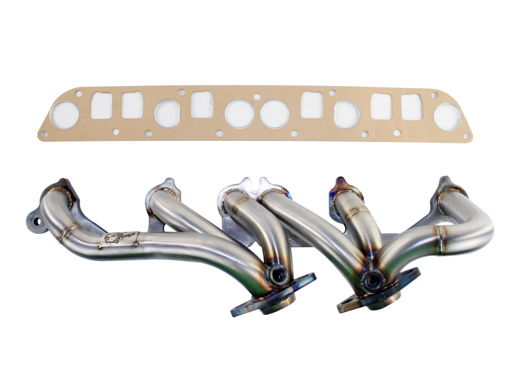 aFe Twisted Steel Header SS-409 HDR Jeep Wrangler TJ 00-06 I6-4.0L aFe AFE48-46202