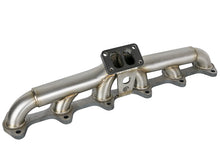 Load image into Gallery viewer, aFe Twisted Steel Header Turbo Manifold (T3) 98.5-02 Dodge Diesel Trucks L6 5.9L (td) aFe AFE48-32020