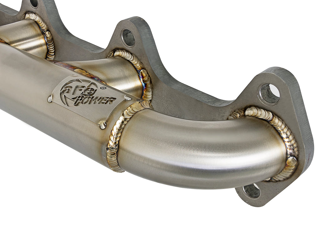 aFe Twisted Steel Header Turbo Manifold (T3) 98.5-02 Dodge Diesel Trucks L6 5.9L (td) aFe AFE48-32020