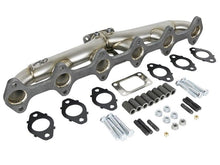 Load image into Gallery viewer, aFe Twisted Steel Header Turbo Manifold (T3) 98.5-02 Dodge Diesel Trucks L6 5.9L (td) - Black Ops Auto Works