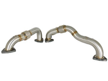 Load image into Gallery viewer, aFe Twisted Steel Header Up-Pipe 08-10 Ford Diesel Trucks V8-6.4L (td) aFe AFE48-33016