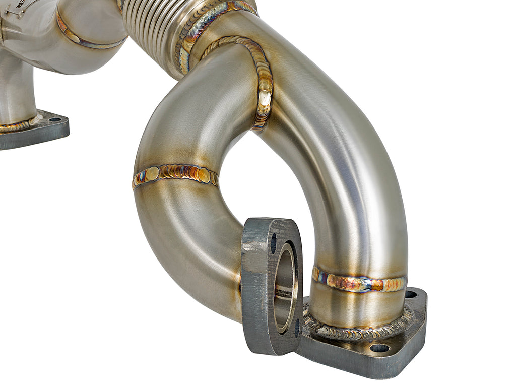 aFe Twisted Steel Header Up-Pipe 08-10 Ford Diesel Trucks V8-6.4L (td) aFe AFE48-33016