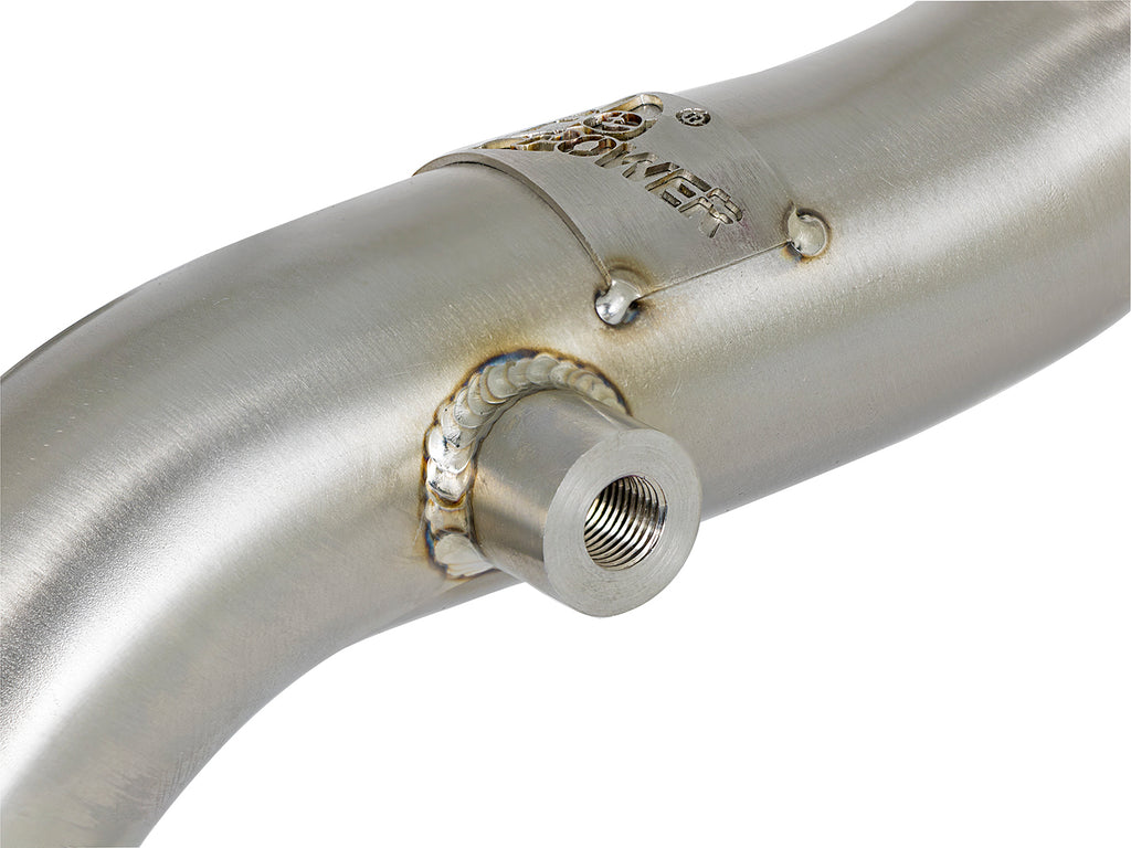 aFe Twisted Steel Header Up-Pipe 08-10 Ford Diesel Trucks V8-6.4L (td) aFe AFE48-33016