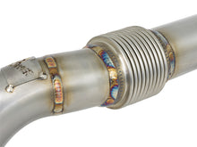Load image into Gallery viewer, aFe Twisted Steel Header Up-Pipe 08-10 Ford Diesel Trucks V8-6.4L (td) aFe AFE48-33016