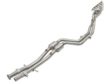 Load image into Gallery viewer, aFe Twisted Steel Long Tube Headers w/ Mid Pipes (Catted) 96-99 BMW M3 L6-3.2L S52 aFe AFE48-36316-YC