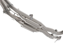 Load image into Gallery viewer, aFe Vulcan Series 3 inch 304 stainless steel cat-back exhaust system with black tips unmounted