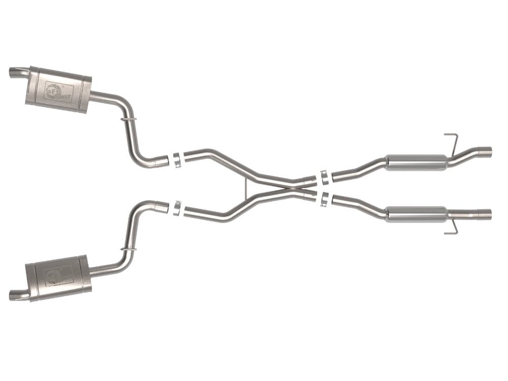 aFe Vulcan Series 2.24in SS Cat-Back Exhaust 21+ Jeep Grand Cherokee L V8 5.7L aFe AFE49-38100