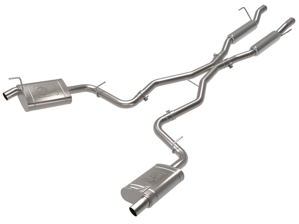 aFe Vulcan Series 2.24in SS Cat-Back Exhaust 21+ Jeep Grand Cherokee L V8 5.7L aFe AFE49-38100