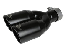 Load image into Gallery viewer, aFe Vulcan Series 3in-2-1/2in 304 SS Cat-Back 2020 Jeep Gladiator (JT) V6-3.6L w/ Black Tips aFe AFE49-38084-B