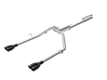 Load image into Gallery viewer, aFe Vulcan Series 3in-2-1/2in 304 SS Cat-Back 2020 Jeep Gladiator (JT) V6-3.6L w/ Black Tips aFe AFE49-38084-B